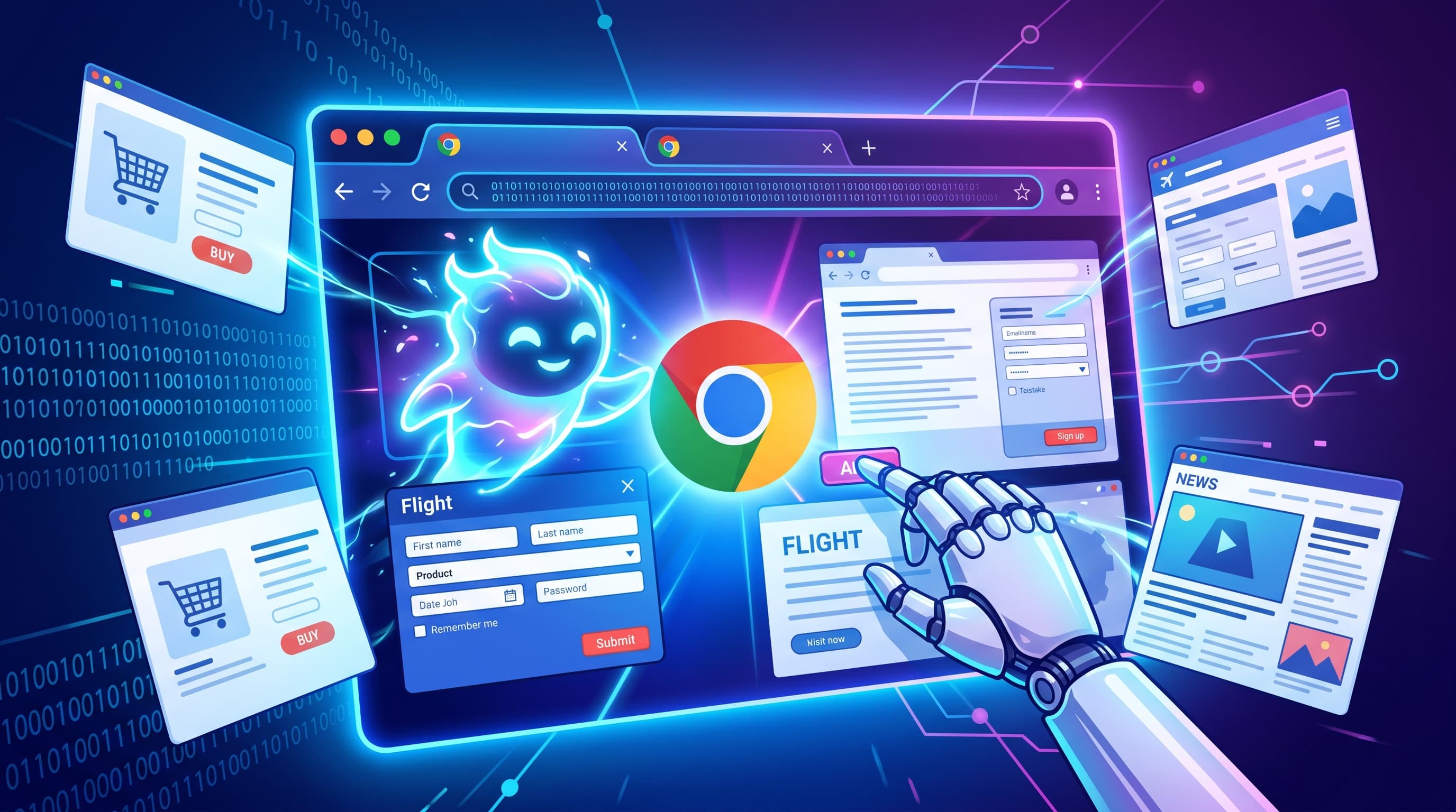 Chrome Auto Browse: The Browser Is the Agent Surface Now